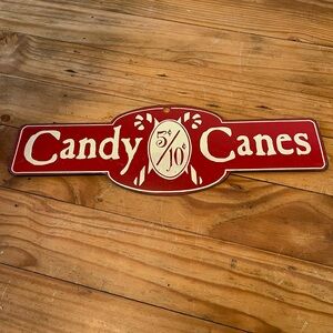 Candy Canes Sign